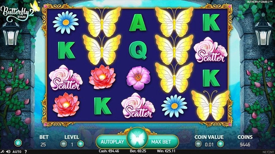 Butterfly Staxx 2 Slots Game