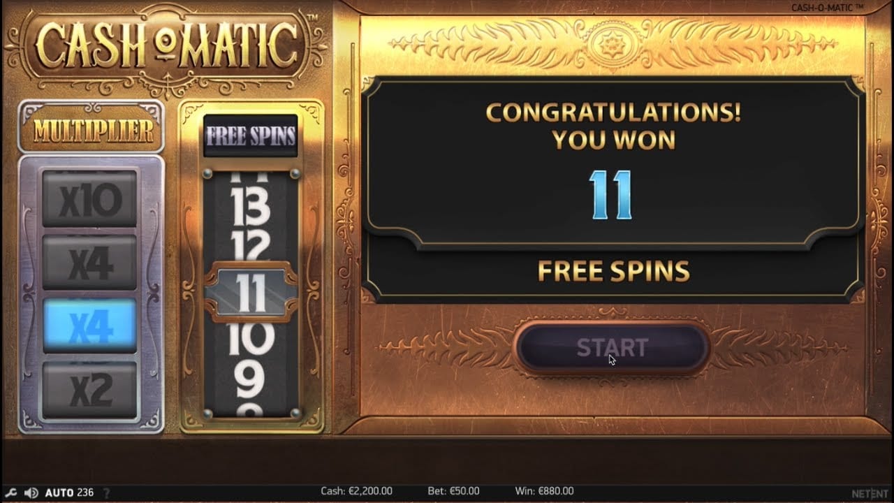 Cash O Matic Casino Slots Game