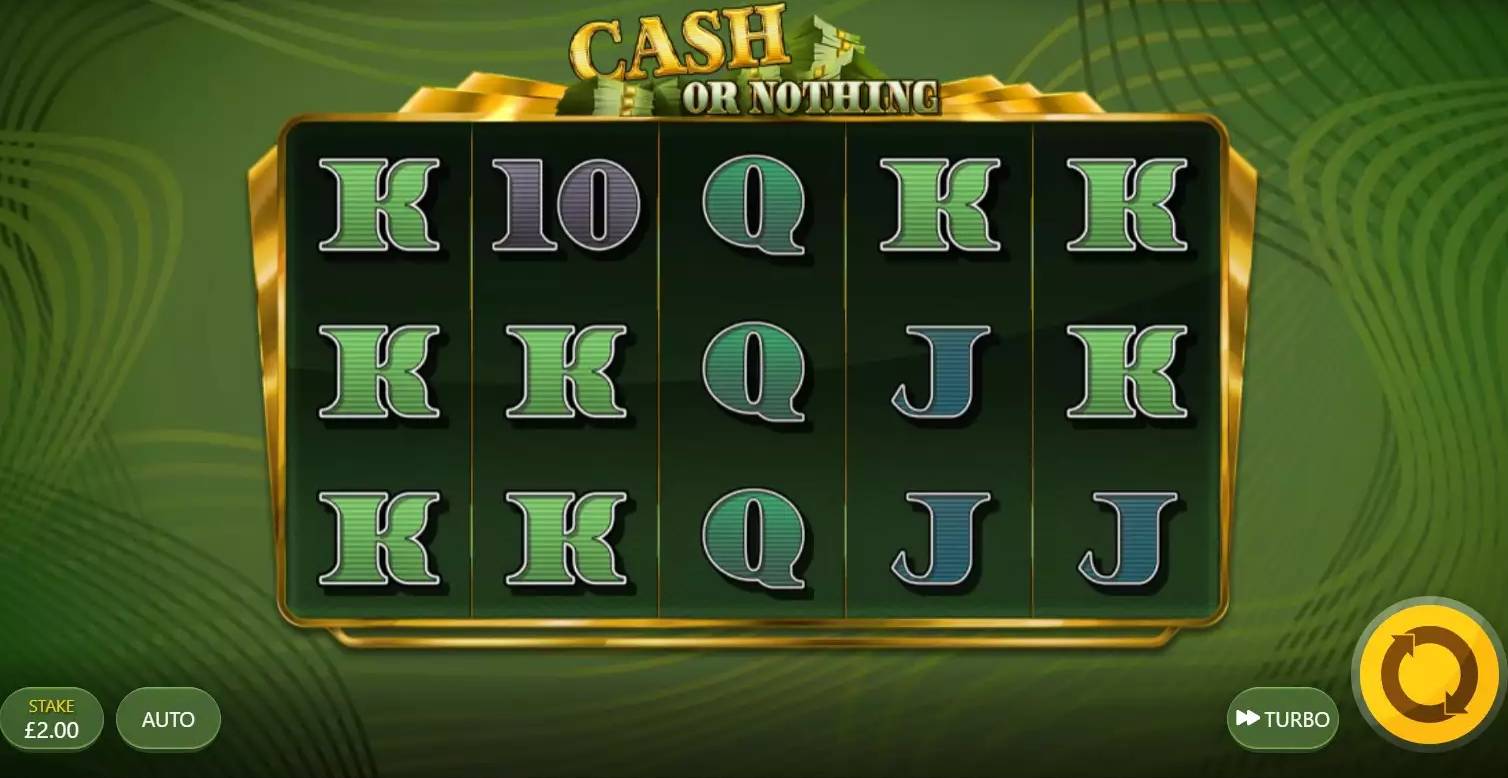Cash or Nothing Slot Gameplay