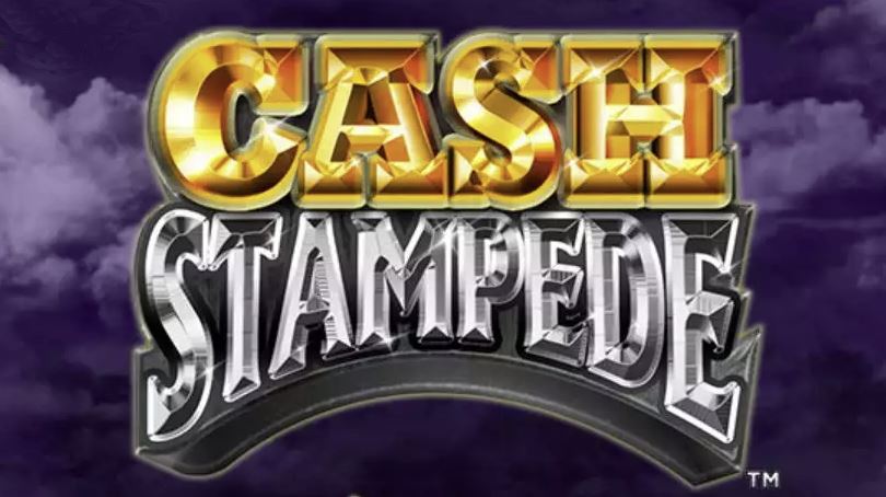 Cash Stampede Slot Logo Wizard Slots