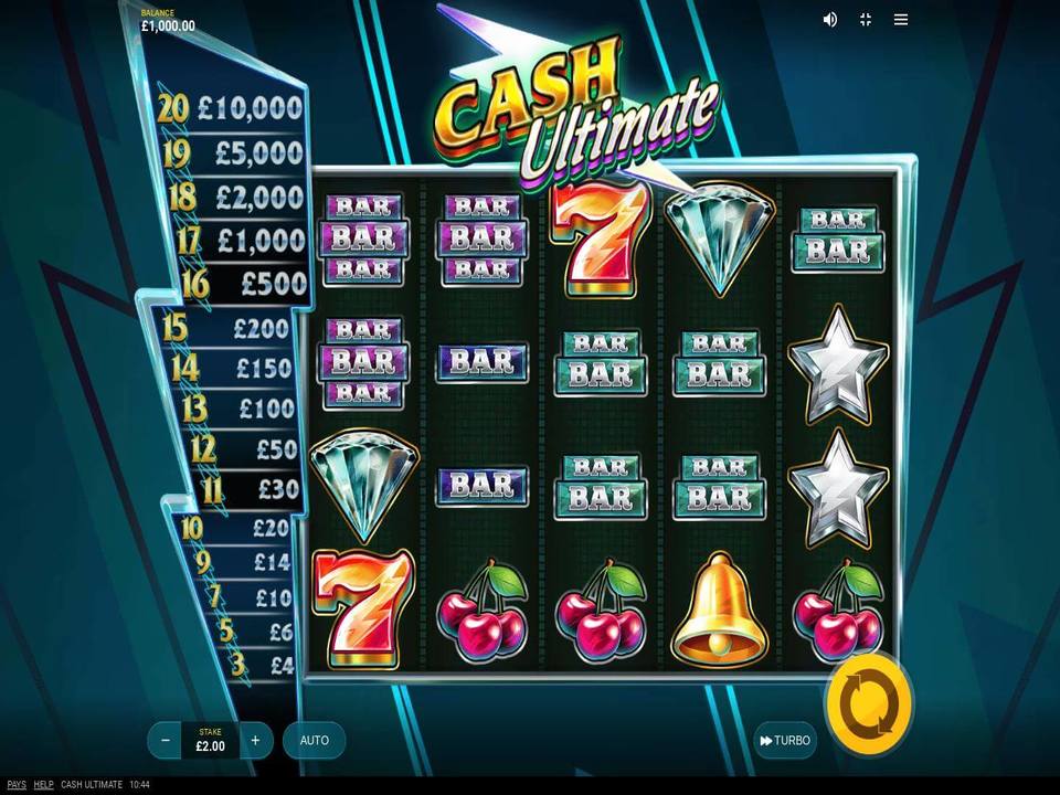 Cash Ultimate Slot Gameplay