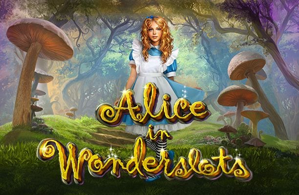 Alice in Wonderslots slots game logo