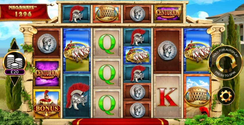 Centurion MegaWays Slot Games