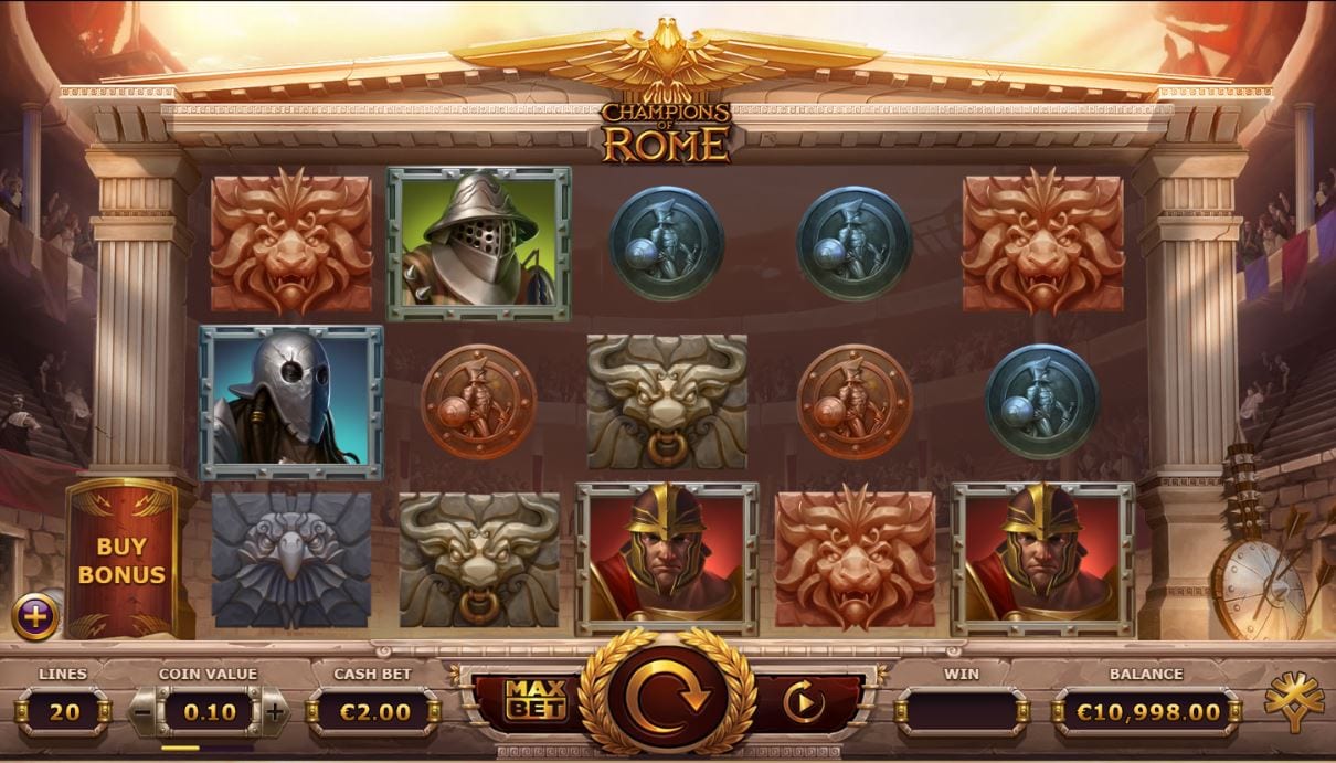 Champions of Rome Slots Game