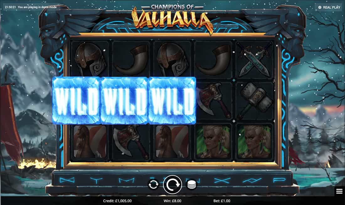Champions of Valhalla Gameplay Casino