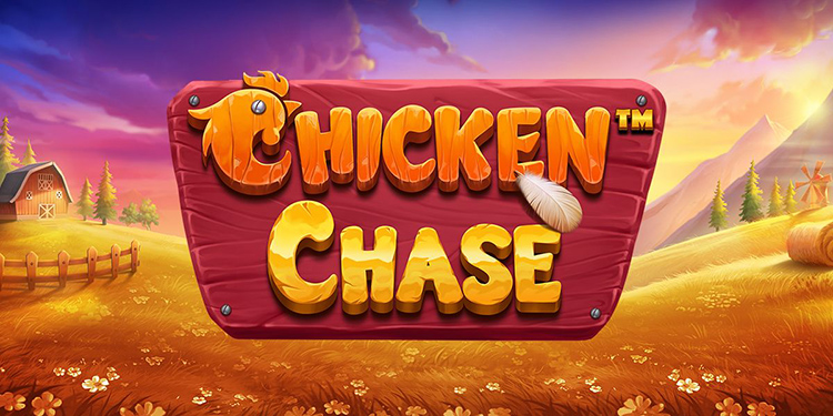 Chicken Chase Slot Logo Wizard Slots
