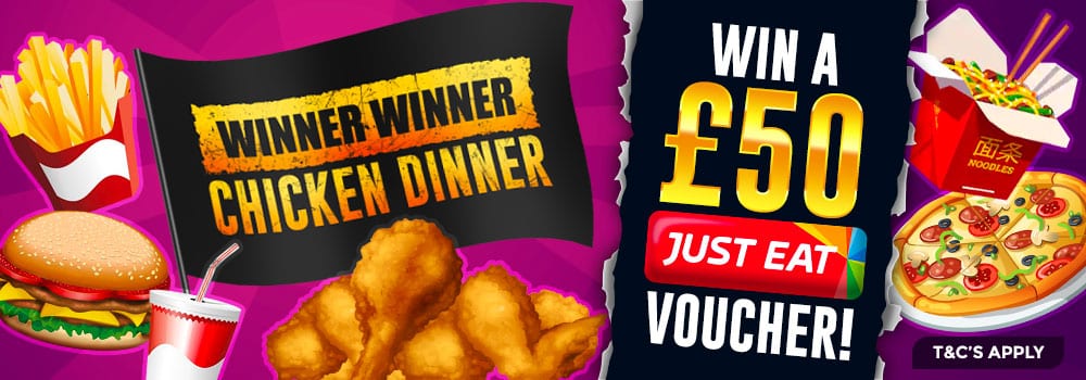 Wizard Slots JustEat Offer