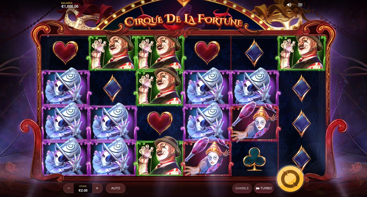 Cirque De La Fortune Slot Online