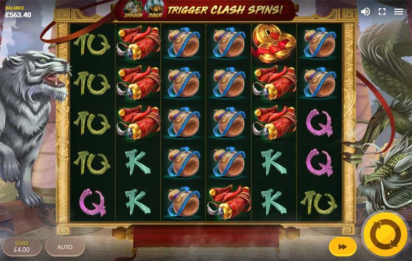 Clash of the Beasts Slots Slot Game Play
