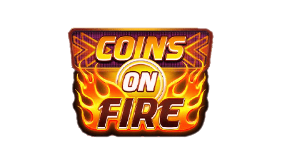 Coins on Fire Slot Logo