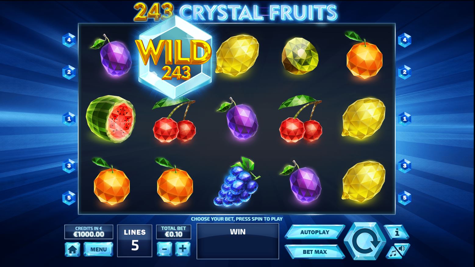 243 crystal fruits gameplay