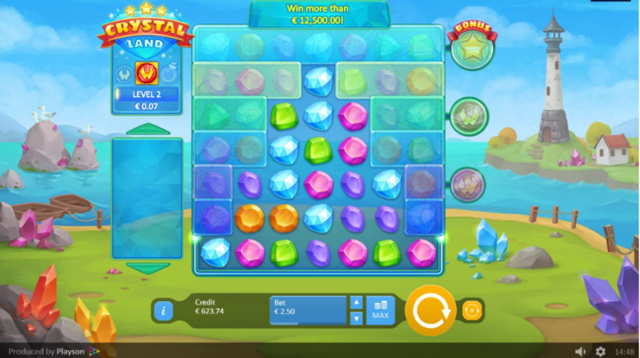 Crystal Land Gameplay