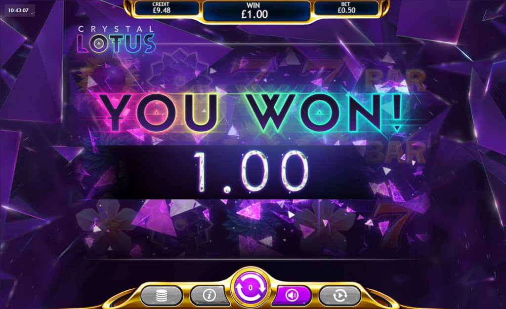 Crystal Lotus Slot Big Win