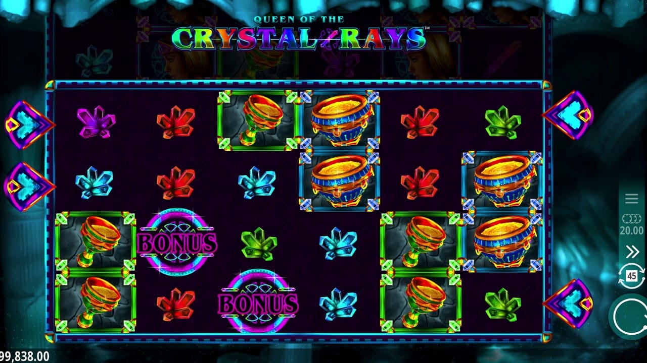 Queen of the Crystal Rays Casino games