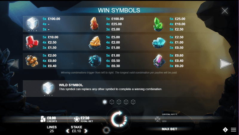 Crystal Rift Symbols