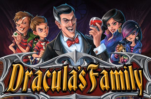 Draculas Family online slots game logo