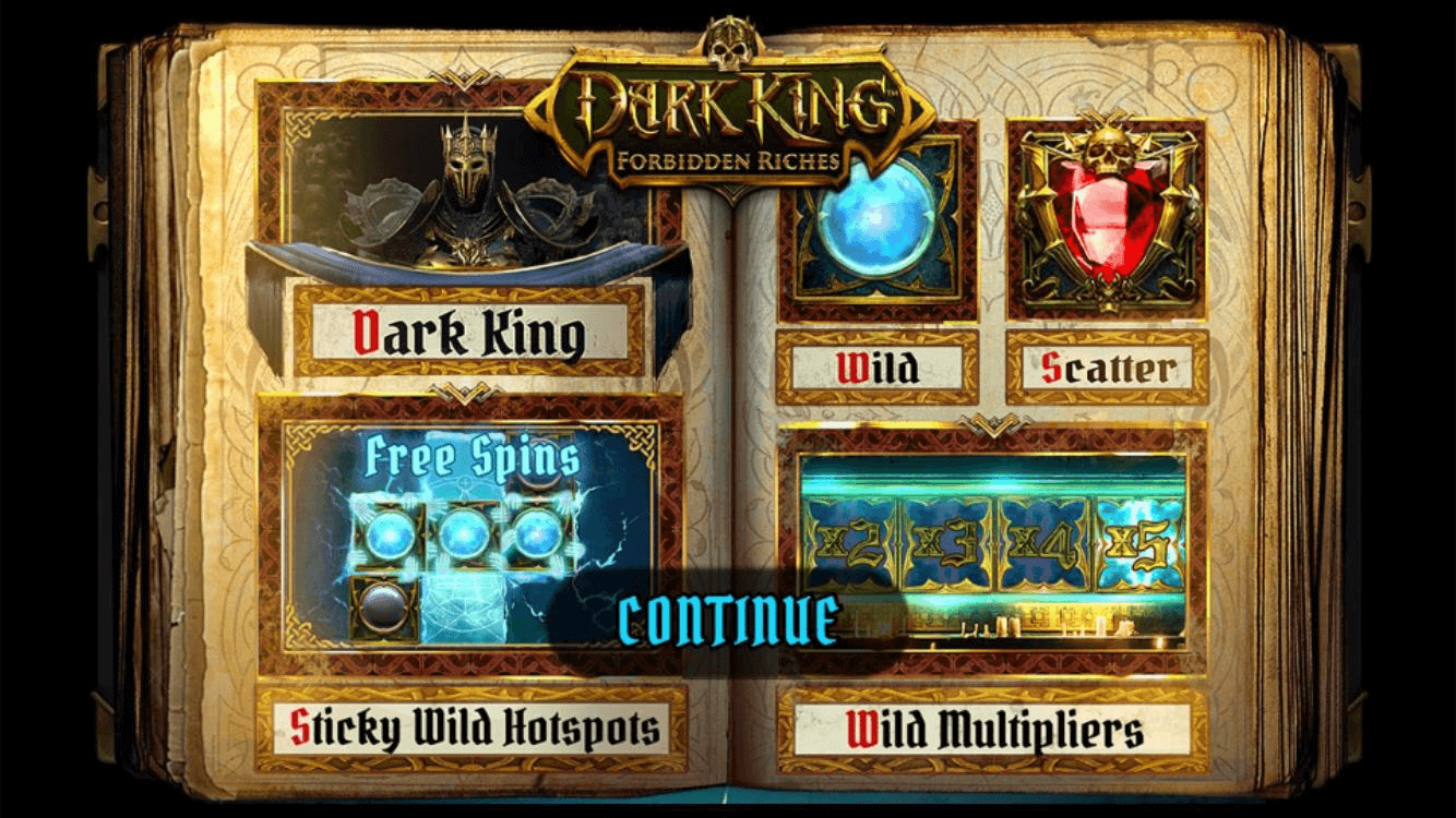 Dark Kingdom Forbidden Riches Slots Bonus Features