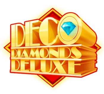 Deco Diamonds Deluxe Slot Logo