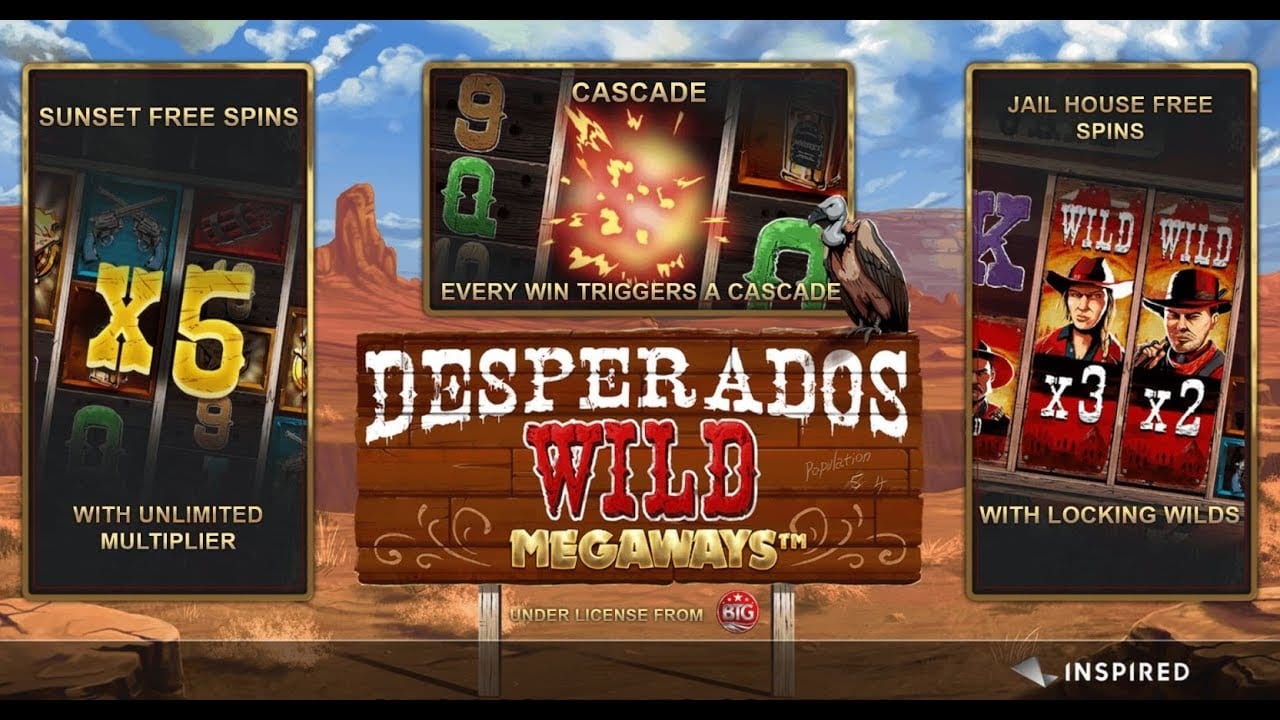 Desperados Wild Megaways Features