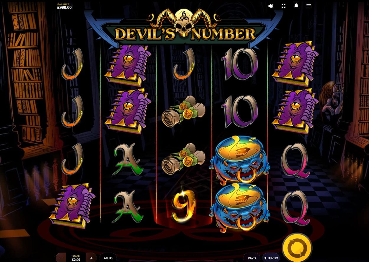 Devil’s Number Slot Gameplay