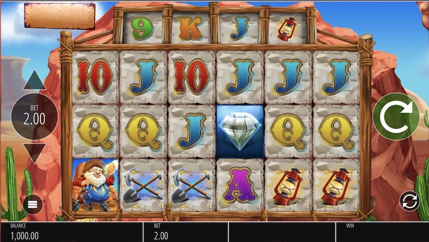 Diamond Mine slot Wizard Slots