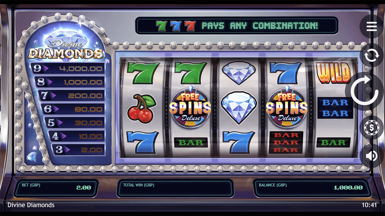 Divine Diamonds Slots Game