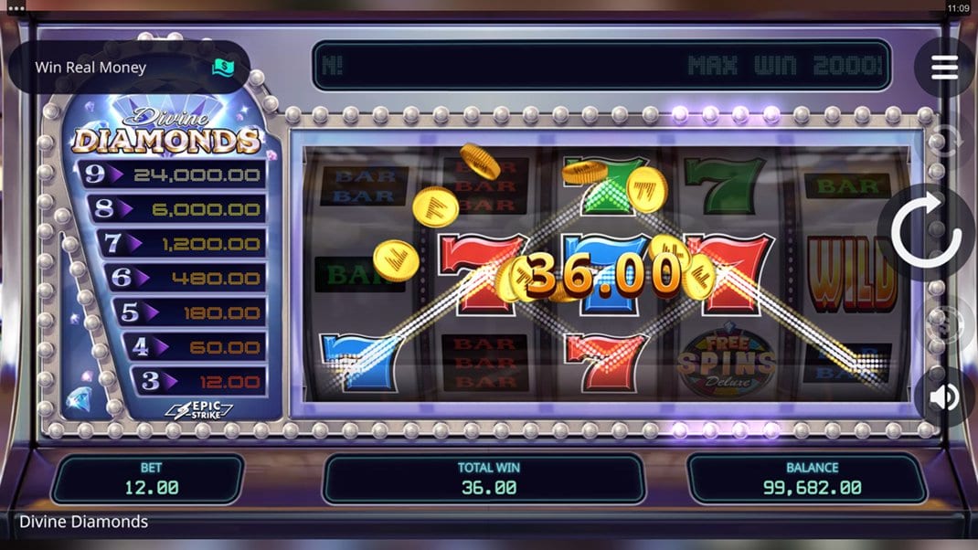 Divine Diamonds Slot Online