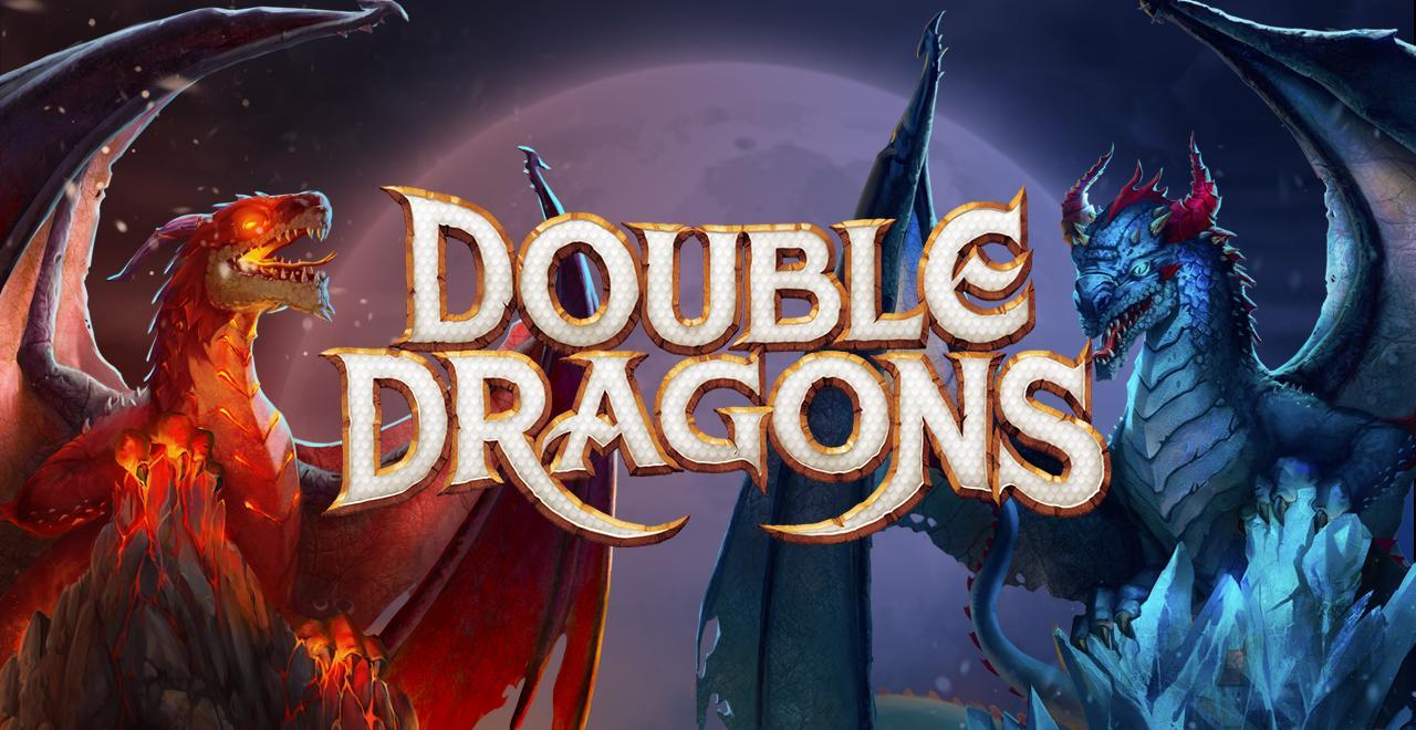 Double Dragons Online Slots Logo