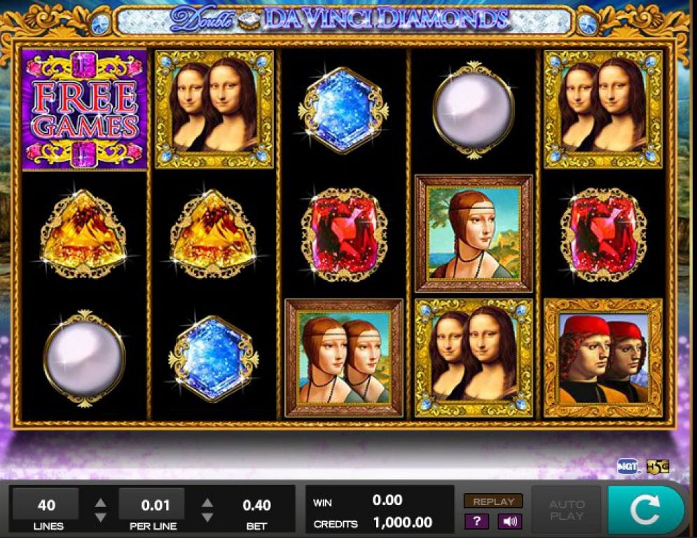 Double Da Vinci Diamonds Slots