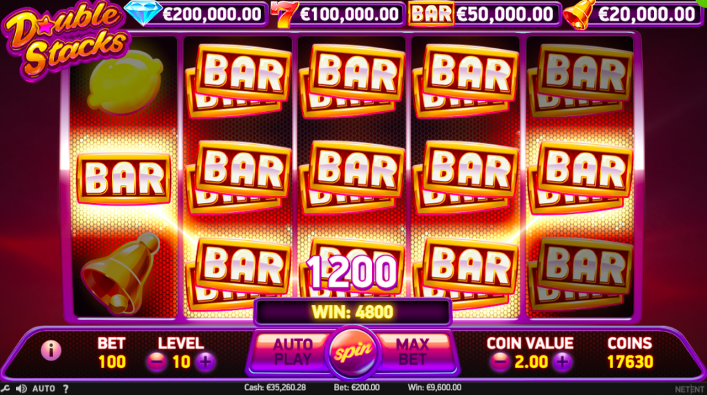 Double Stacks Slots Game