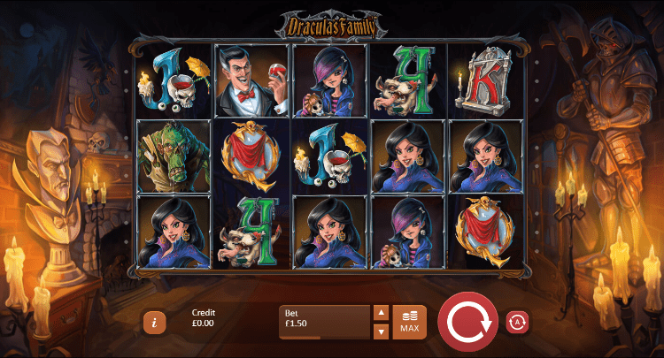 Dracula's Family Slots Wizard Slots