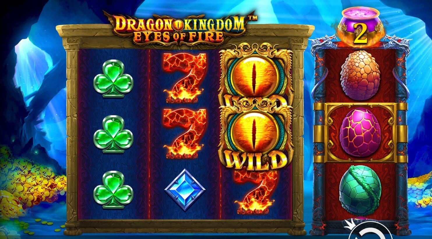 Dragon Kingdom Eyes of Fire Slot Gameplay