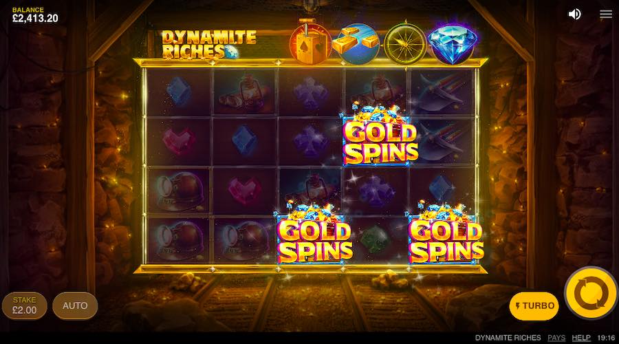 Dynamite Riches Slots Gameplay