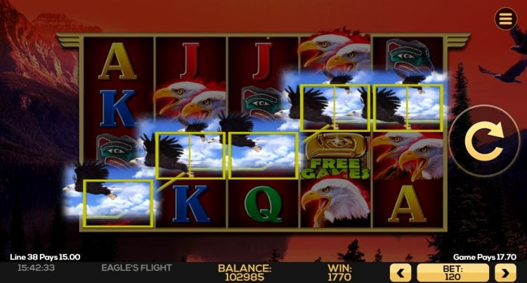 Eagles Flight Slots Online