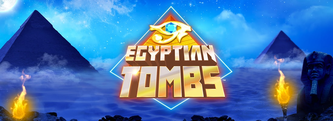 Egyptian Tombs Slot Logo Wizard Slots