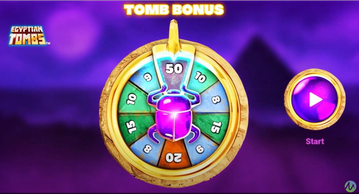 Egyptian Tombs Slot Tomb Bonus