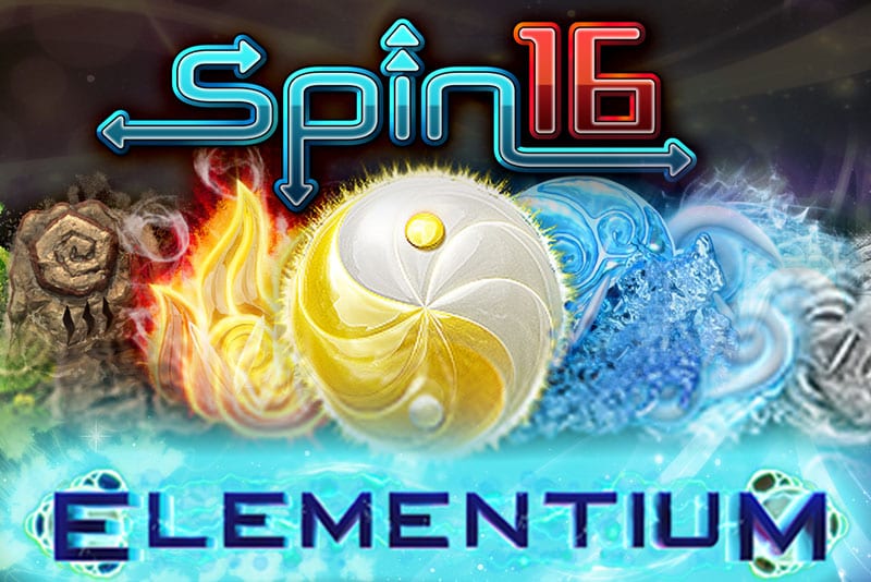 elementium spin slots game logo