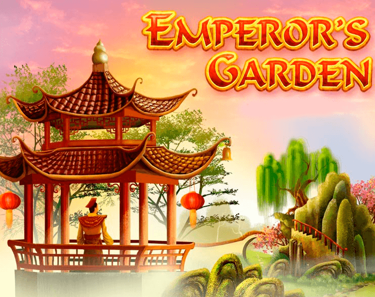 Emperors Garden online slots game logo