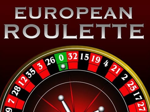 European Roulette online slots game logo