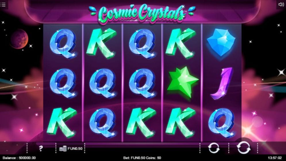Cosmic Crystals Slot from 1x2 Gaming