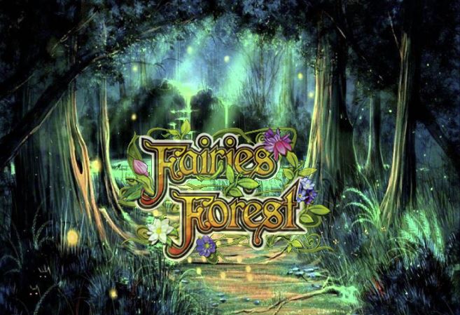 Fairies Forest Slot Logo Wizard Slots