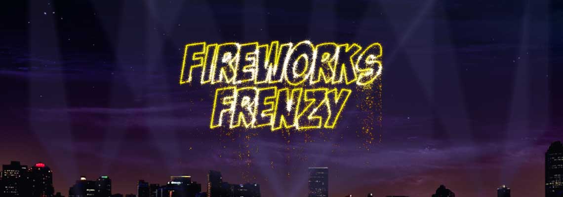 Fireworks Frenzy online slots game logo