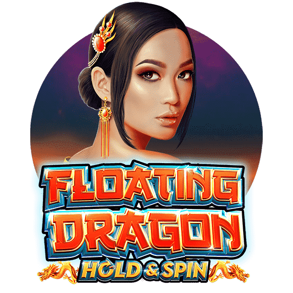 Floating Dragon Hold & Spin Slot Logo Wizard Slots