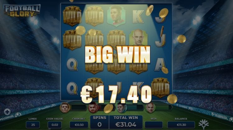 Football Glory Slot Big Win