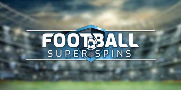 Football Super Spins Slot Logo Wizard Slots