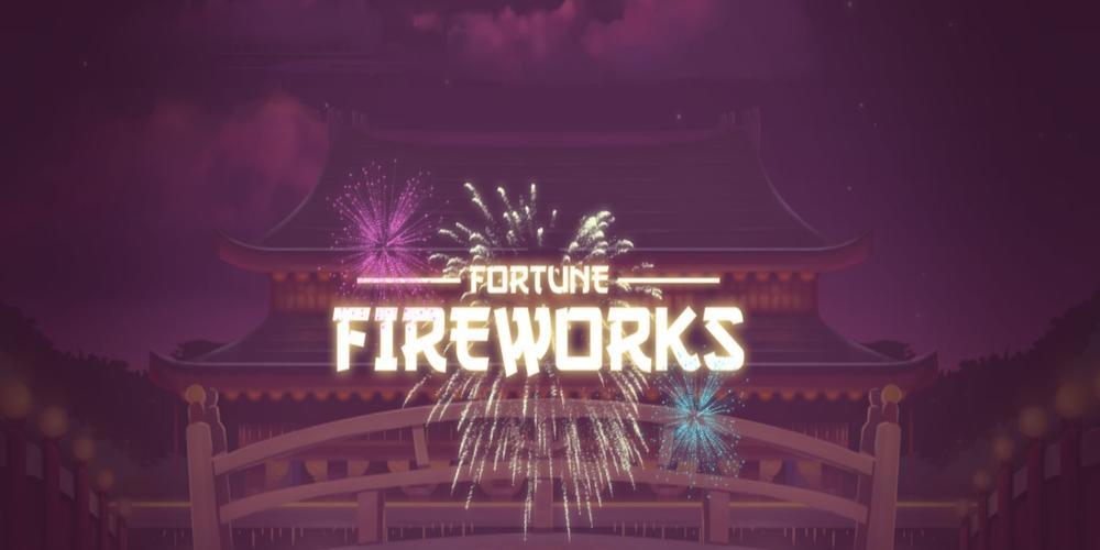 Fortune Fireworks Slot Logo Wizard Slots