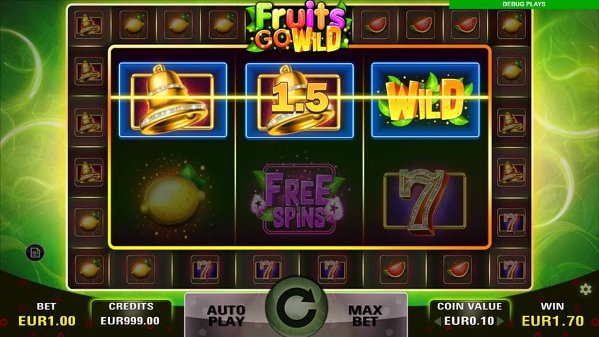 Fruits Go Wild Slot Win