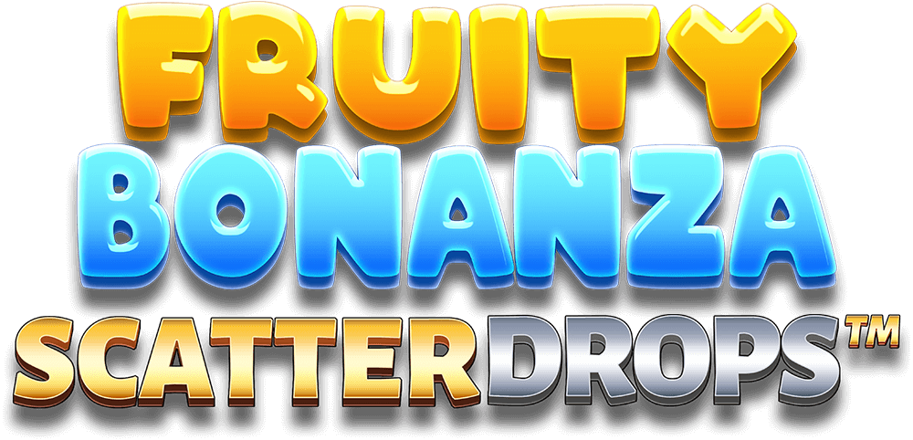 Fruity Bonanza Scatter Drops Slot Logo Wizard Slots