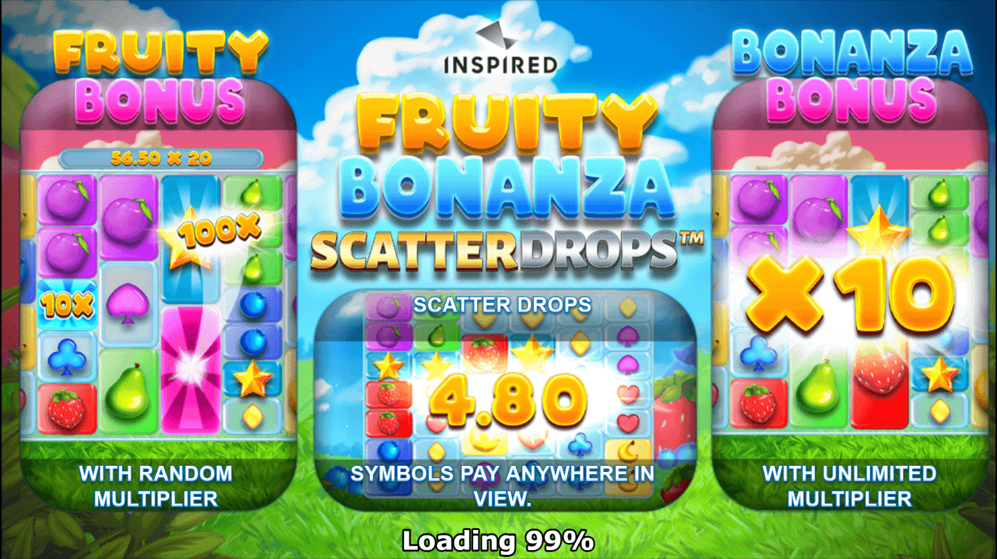 Fruity Bonanza Scatter Drops Slots Features