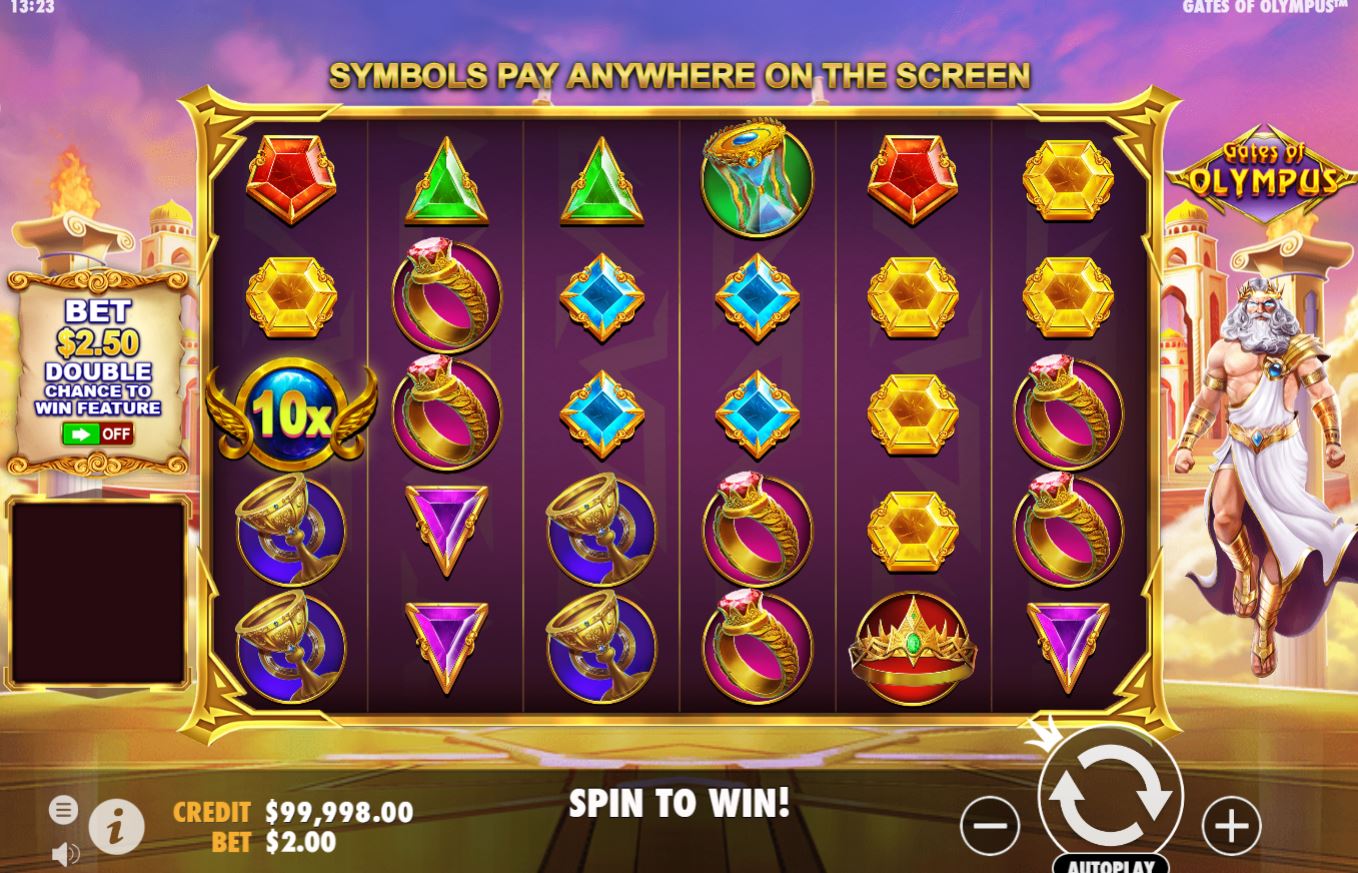 Gates of Olympus Slots Gameplay